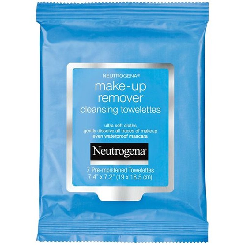 Neutrogena Make-Up Remover Cleansing Towelettes, 7 Count (Pack of 12)