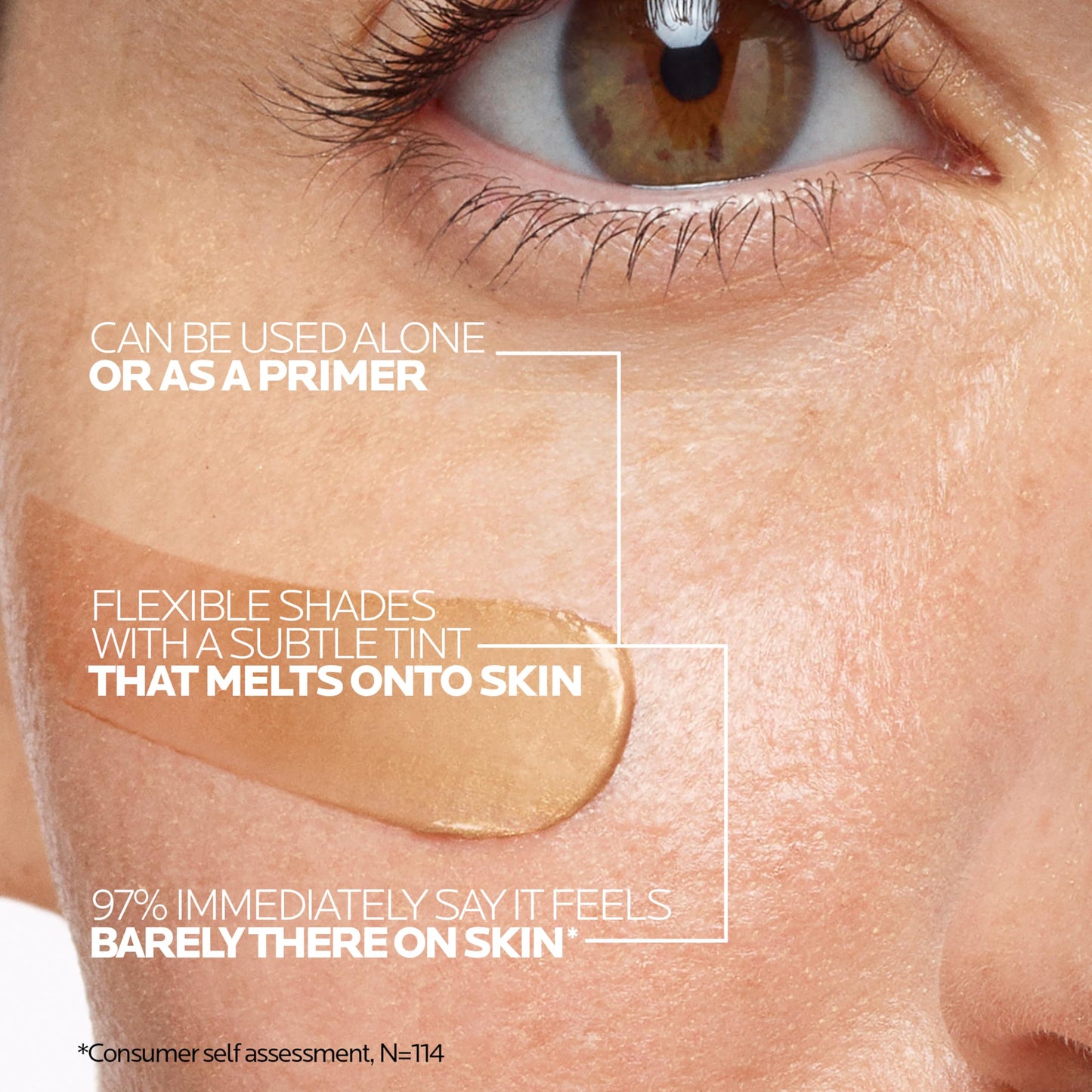 La Roche-Posay UV Glow Hydrating Sunscreen for Face SPF 35, Dark