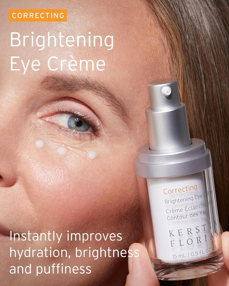 Brightening Eye Cream - Anti-Aging Formula to Reduce Dark Circles, Puffiness & Fine Lines | 0.5 Fl Oz