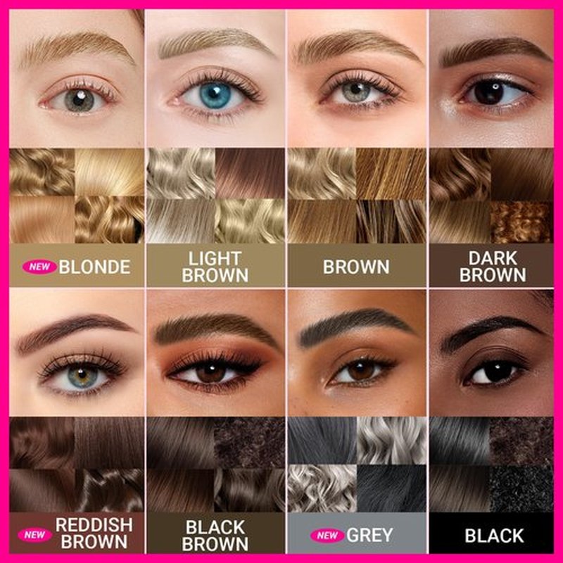 iMethod Curved Eyebrow Pen - Eyebrow Pencil, Brow Pencil 2-in-1 Dual-Ended Microblading Eyebrow Pen with Curved Tip and Precise Brush-Tip, Brow Pen for Natural Hair-Like Brows, Last All-Day, Black