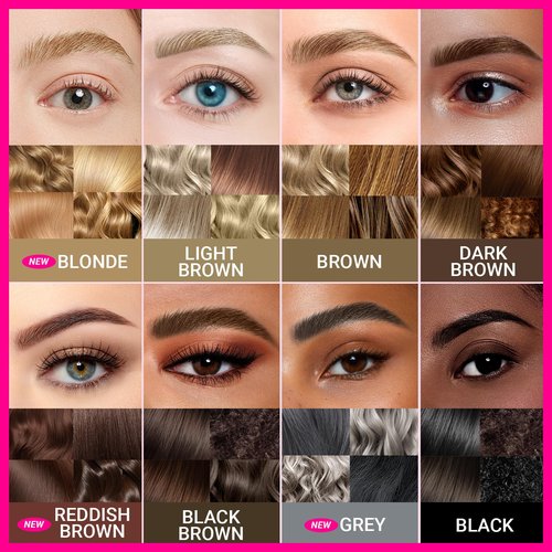 iMethod Curved Eyebrow Pen - Eyebrow Pencil, Brow Pencil 2-in-1 Dual-Ended Microblading Eyebrow Pen with Curved Tip and Precise Brush-Tip, Brow Pen for Natural Hair-Like Brows, Last All-Day, Blonde