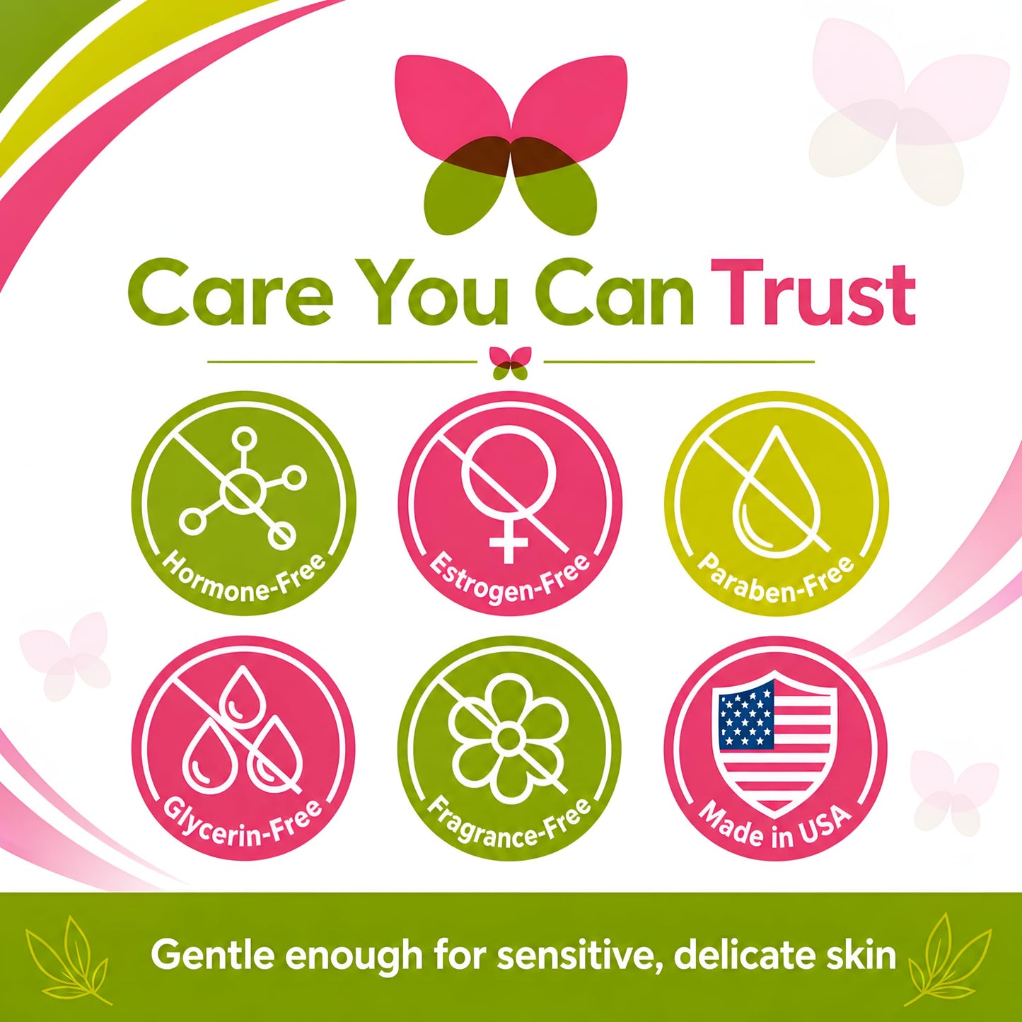 Gynatrof Vaginal Moisturizer for Dryness, Hormone-Free (HA & Vit E)