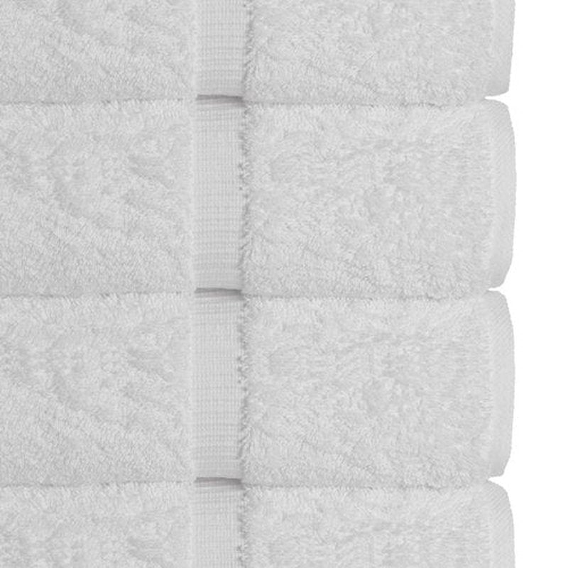 Chakir Turkish Linens | Hotel & Spa Quality 100% Cotton Premium Turkish Towels | Soft & Absorbent (6-Piece Hand Towels, White)