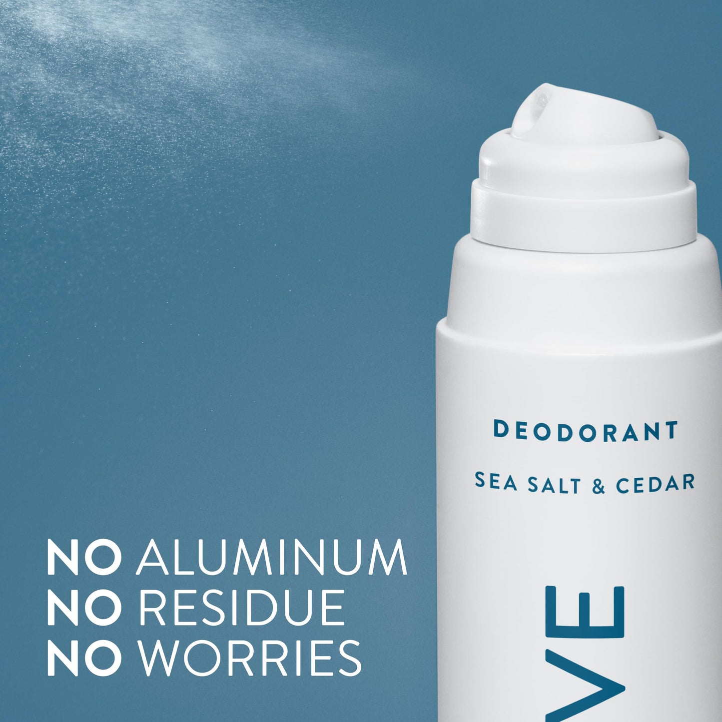 Native Deodorant & Body Spray, Sea Salt & Cedar, 72-Hour Odor Protection for Underarms & Body, Aluminum Free, Quick Drying, 3.5 oz