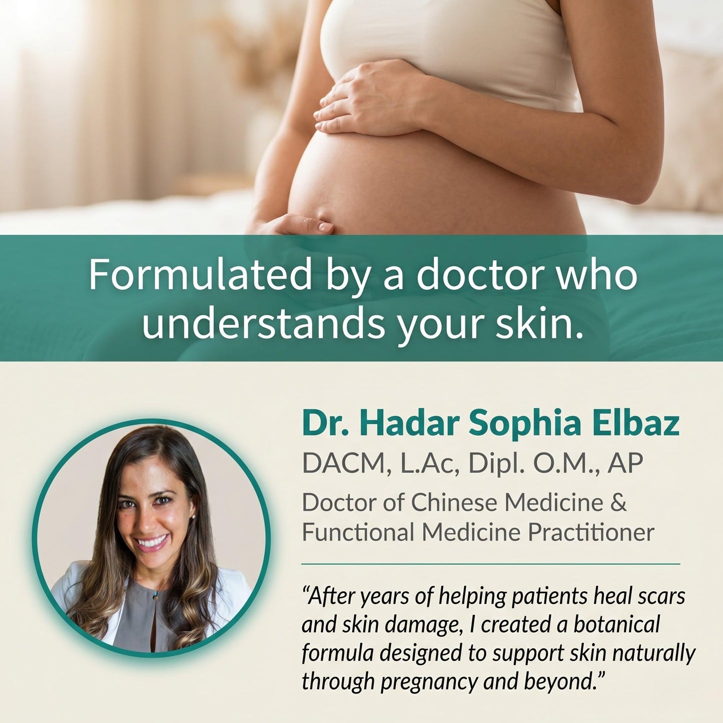 The Vibrant Glow Pregnancy Stretch Mark Oil | Deep Hydration for Stretching Skin | Formulated with Pure Blend Oil, Rosehip, Vitamin E & C and Argan-Oil | Dermatologist Tested for C-Section Scars, 2 OZ