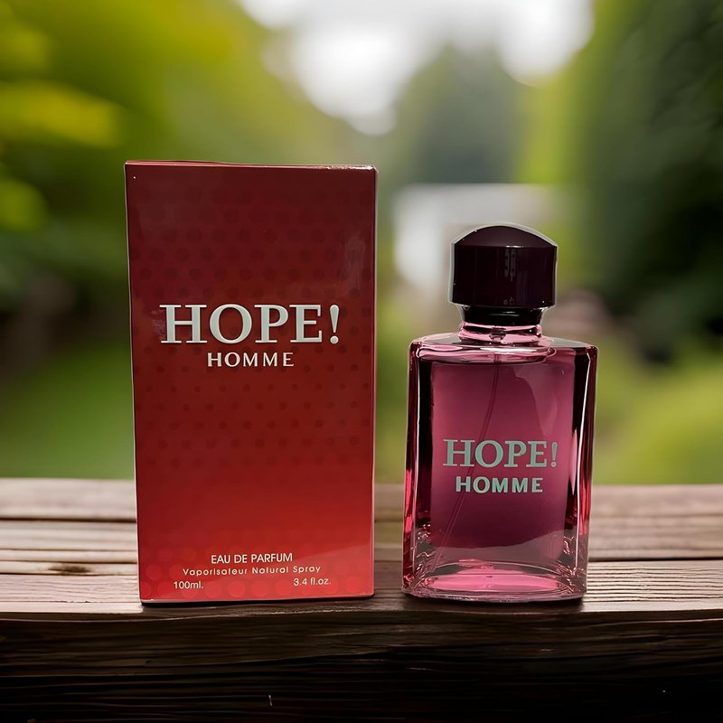 HOPE! HOMME Eau de Parfum for Men - 3.4 Fl Oz | Elegant Fragrance for Daily Wear