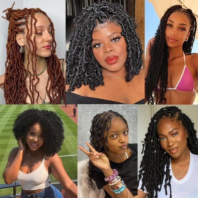 Marley Twist Braiding Hair, Pre-Separated Springy Afro Twist Hair Kinky Twist Crochet Hair Braids for Distressed Soft Locs Spring Twist Hair for Women (T27, 12 Inch(Pack of 3))