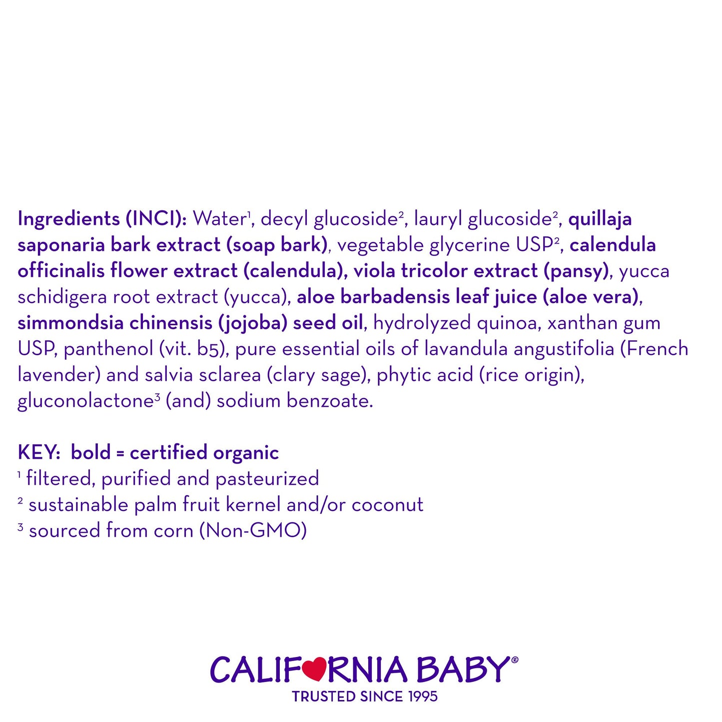 California Baby Calming Baby Shampoo and Body Wash, 17.5-Ounce Bottles (Pack of 2)