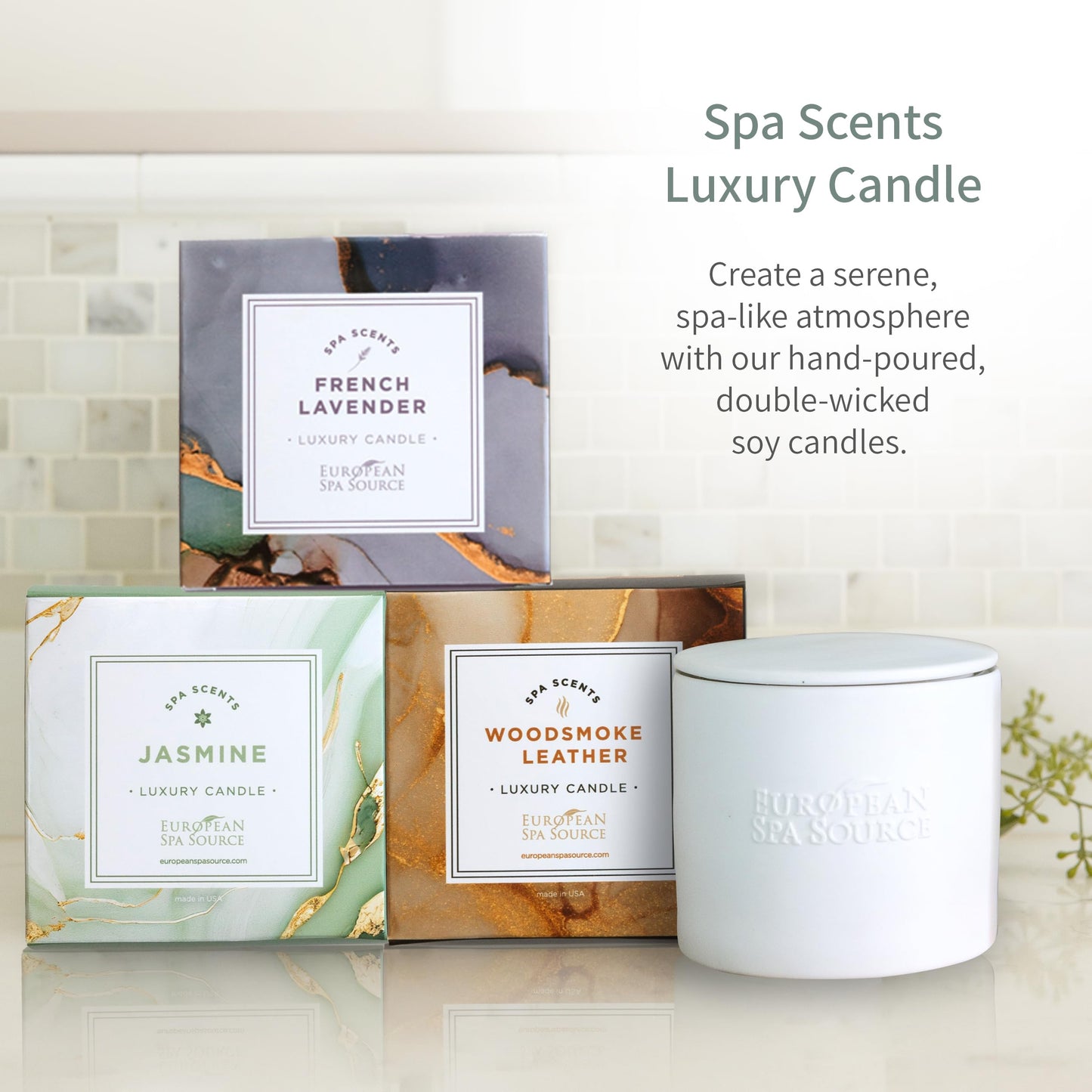 European Spa Source Spa Hand Treatment with Vitamin E, Plumeria and Lavender Luxury Hand Lotion, 3.4 fl oz.