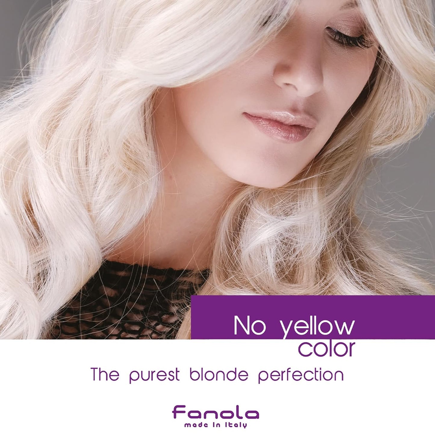Fanola No Yellow Shampoo Bundle with Nutri Care Restructuring Conditioner