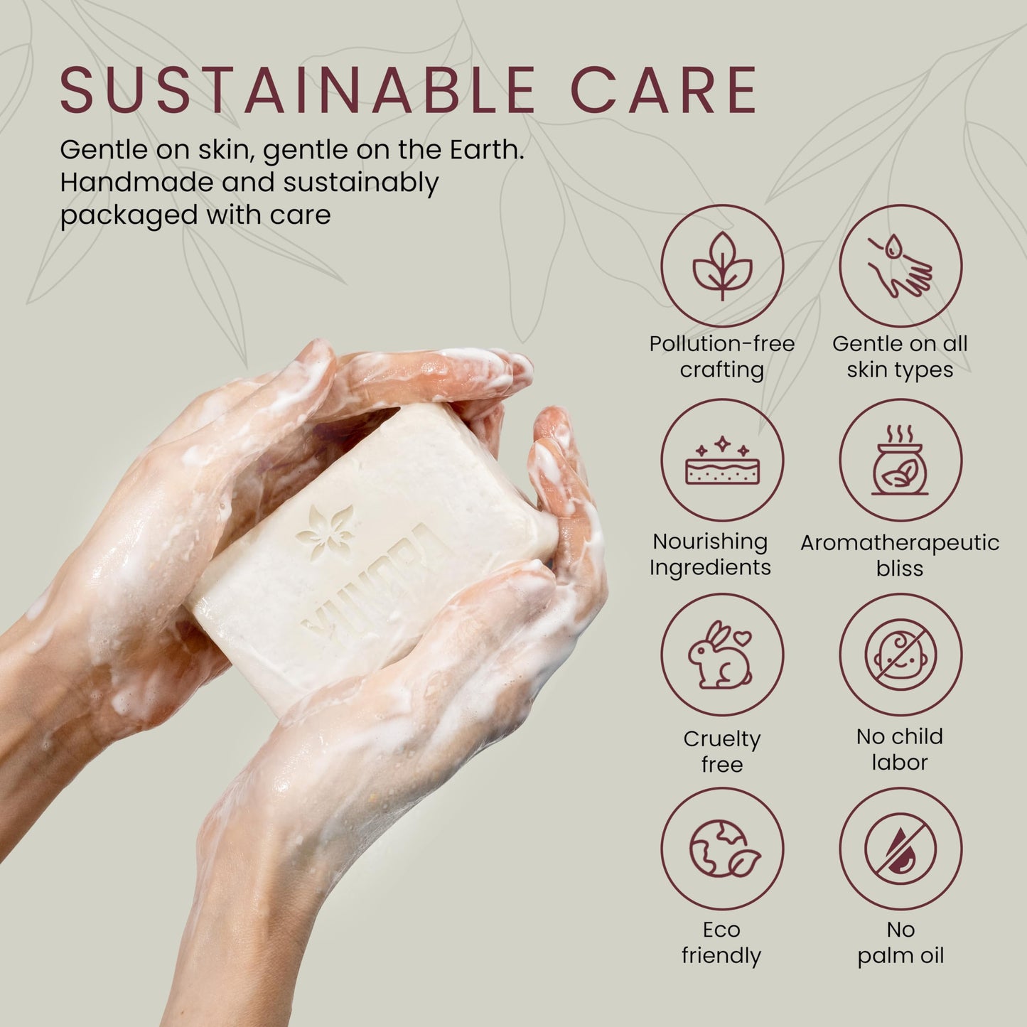 Yuvora 8 Pcs Women Natural Handmade Body Soaps 5 OZ Pack Floral Radiance Long lasting Fragrance Luxurious Scents with Natural Ingredients – Sulfate & Paraben Free, Vegan Soap