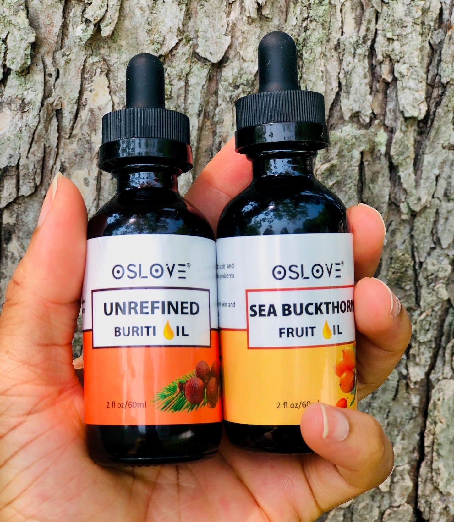 Unrefined Buriti Oil- Pure and Natural 2 oz by Oslove