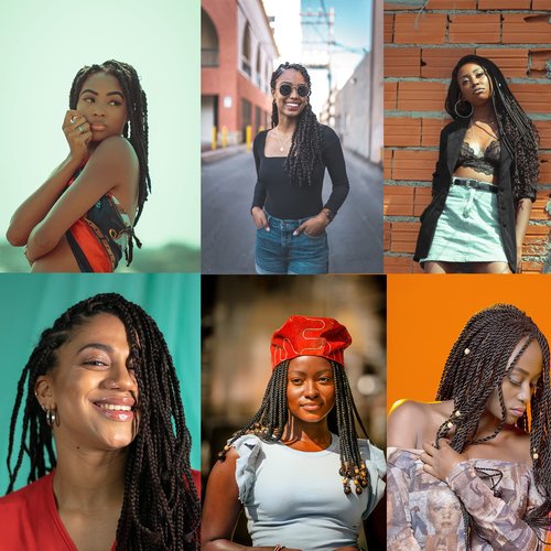Pre-stretched Braiding Hair, Original Braid Hair Extensions, Hot Water Setting Crochet Hair Braids, Yaki Texture Easy Braiding Hair (14''-pack of 8, 2#)