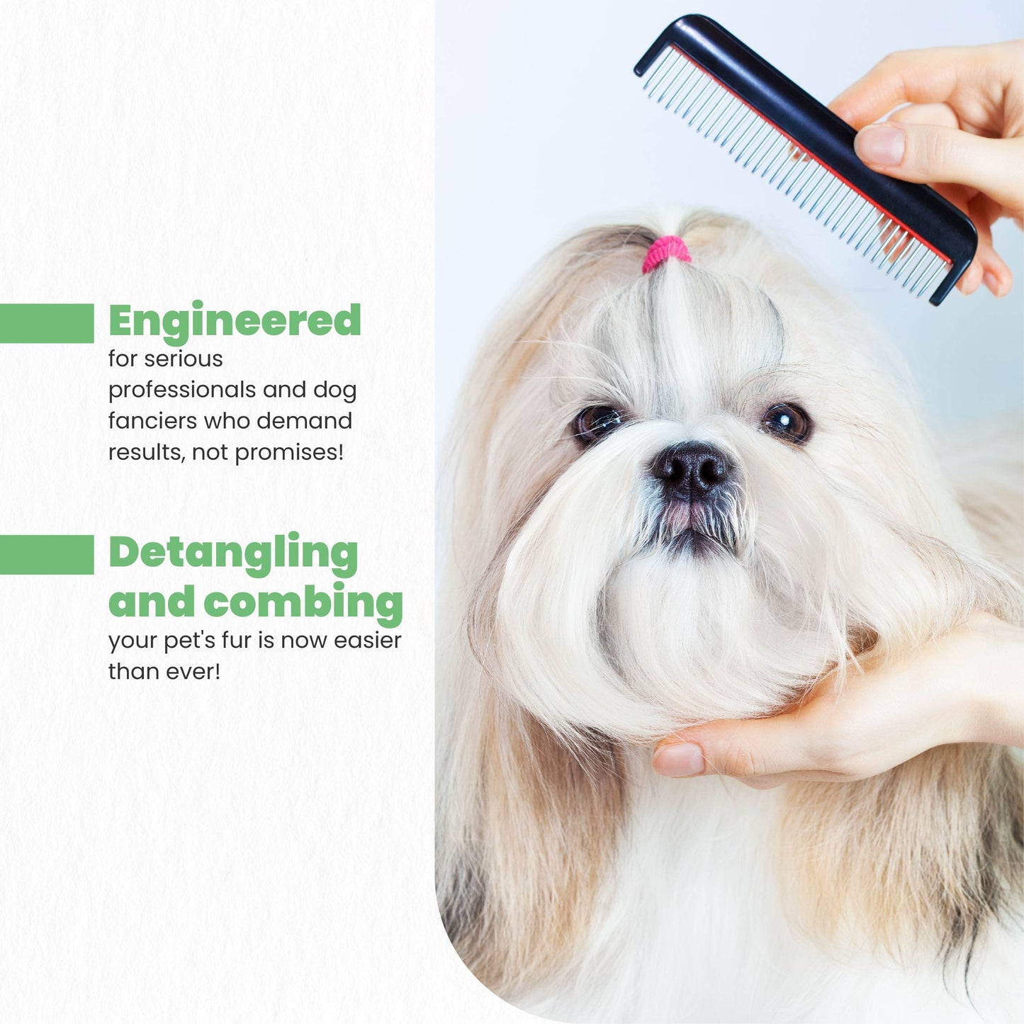 Best Shot UltraMAX Pro Finishing Spray, Ideal Detangler Spray for Pets, Hydrating and Soothing Pet Grooming Spray, for Dogs and Cats, 17 Oz.