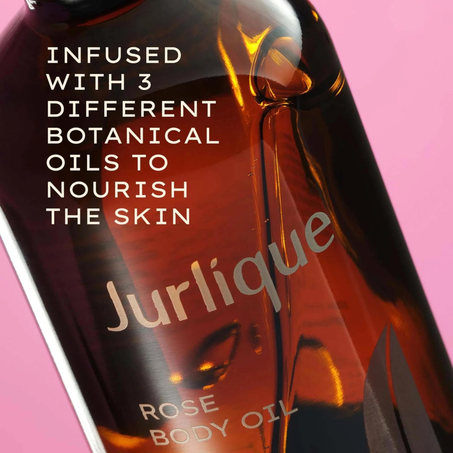 Jurlique Rose Body Oil - 6.76 Fl Oz - Rose Body Oil & Moisturizing Massage Oil for Women - For All Skin Types - Hydrating Skin Oil & Body Skincare - Australian Natural-Based Skincare