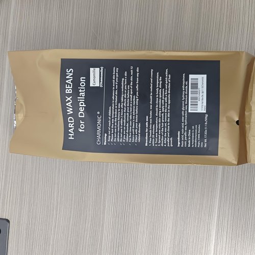 Charmonic 1.1 lb/ 500g Wax Beads, Hard Waxing Beads for Face, Eyebrow, Brazilian, Legs, Body and Bikini Hair Wax Removal, Wax Beans, At Home Waxing Kit for Women & Men