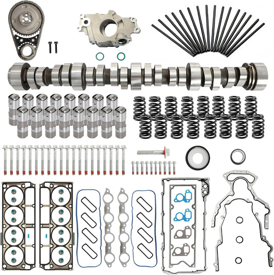 Stage 2 Cam Lifters Kit & Head Gasket Set for GM Chevy V8 | Fits 4.8L, 5.3L, 6.0L, 6.2L (1997-2013)