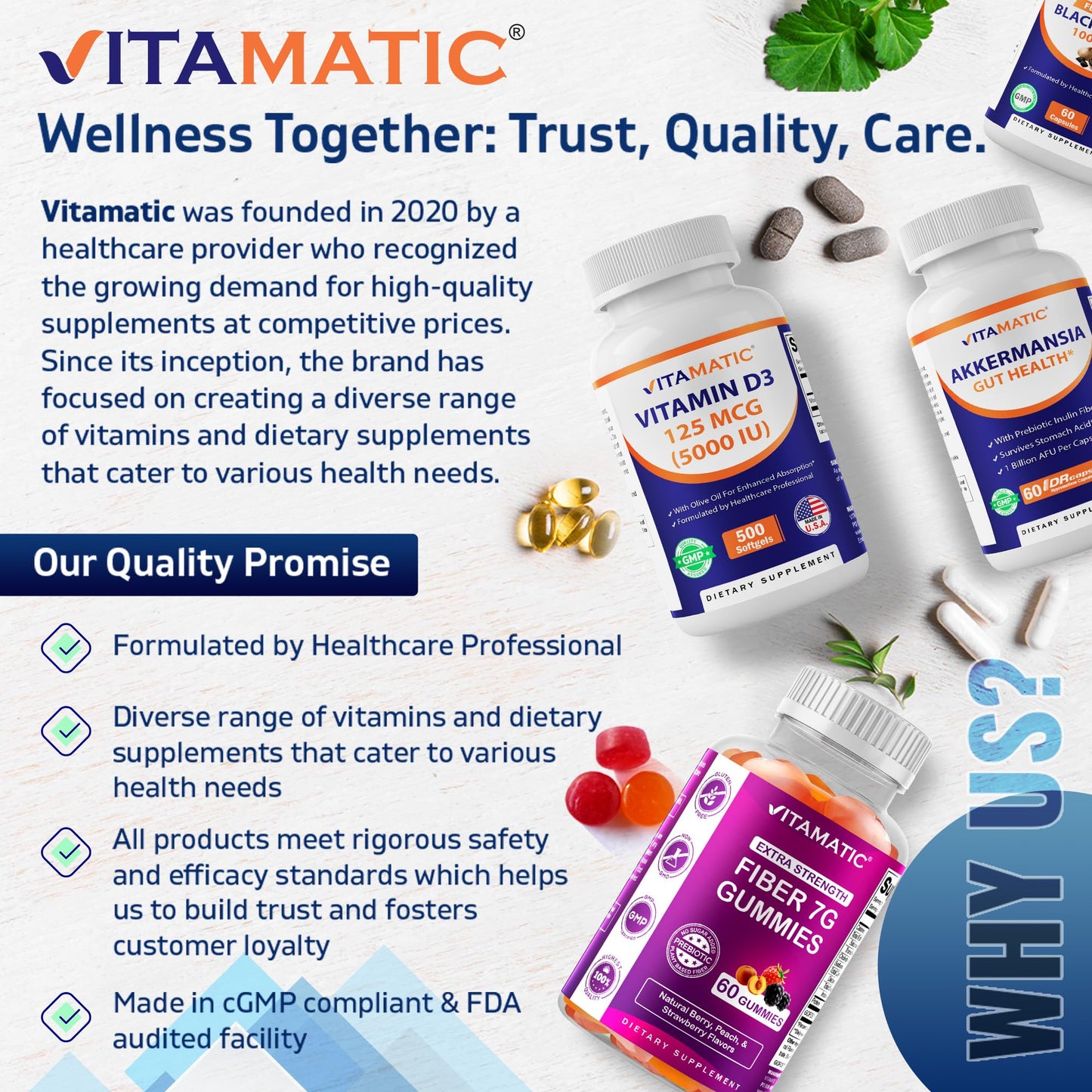 Vitamatic Castor Oil Softgels 750 mg | Cold Pressed | 180 Softgels | Easy-to-Swallow