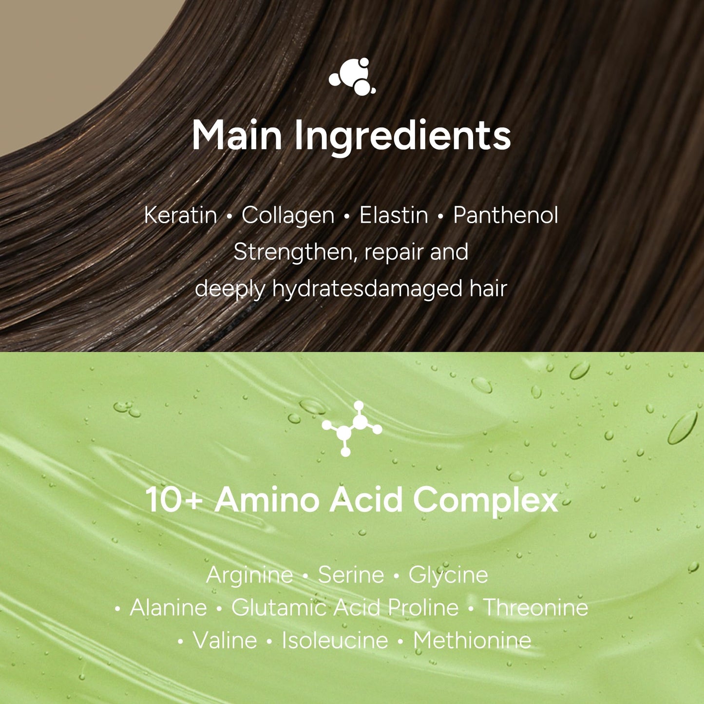 BANANAL Korean Hair Treatment Conditioner - Protein & Moisture-Rich for Damaged Hair- Keratin, Centella & Shea Butter - Smooth Finish w/Botanical Oils, White Floral Musk, 500ml / 16.9 fl oz
