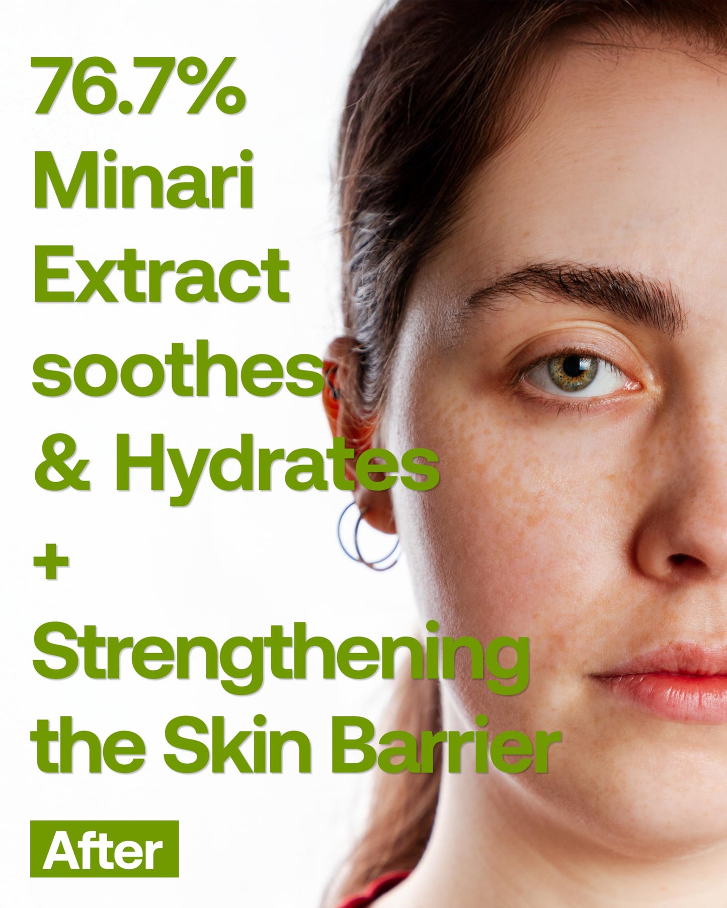 FILFLO Calm-Clera Minari Calming Serum, Korean Spring Herb Facial Serum, Soothing and Calming for Sensitive Skin, Natural Skincare, Clean Beauty With Vitamin C, Korean Skin Care,1.52 Fl Oz