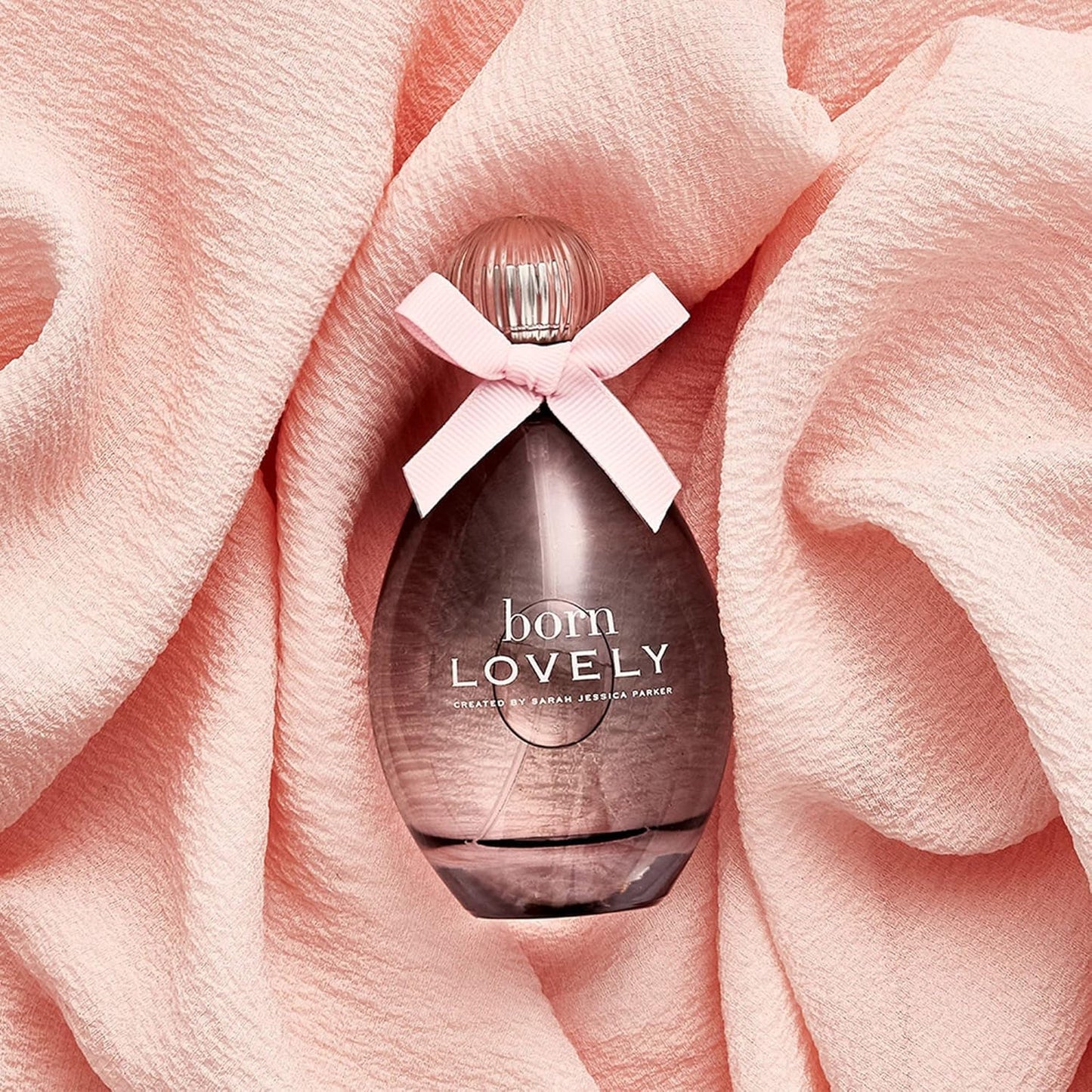 SJP Born Lovely Lush, Sweet, Elegant Amber Floral Eau De Parfum Spray Fragrance for Women - Mandarin, Peony, Honeysuckle, and Freesia - Intense, Long Lasting Scent - 3.4 oz