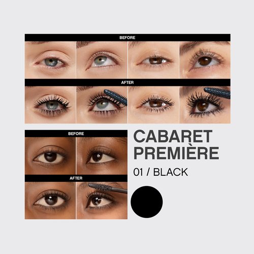 Vivienne Sabó Paris - Classic Everyday Mascara Cabaret Premiere, Cruelty Free, Black, Made in Europe, DUO Pack (2 pieces)