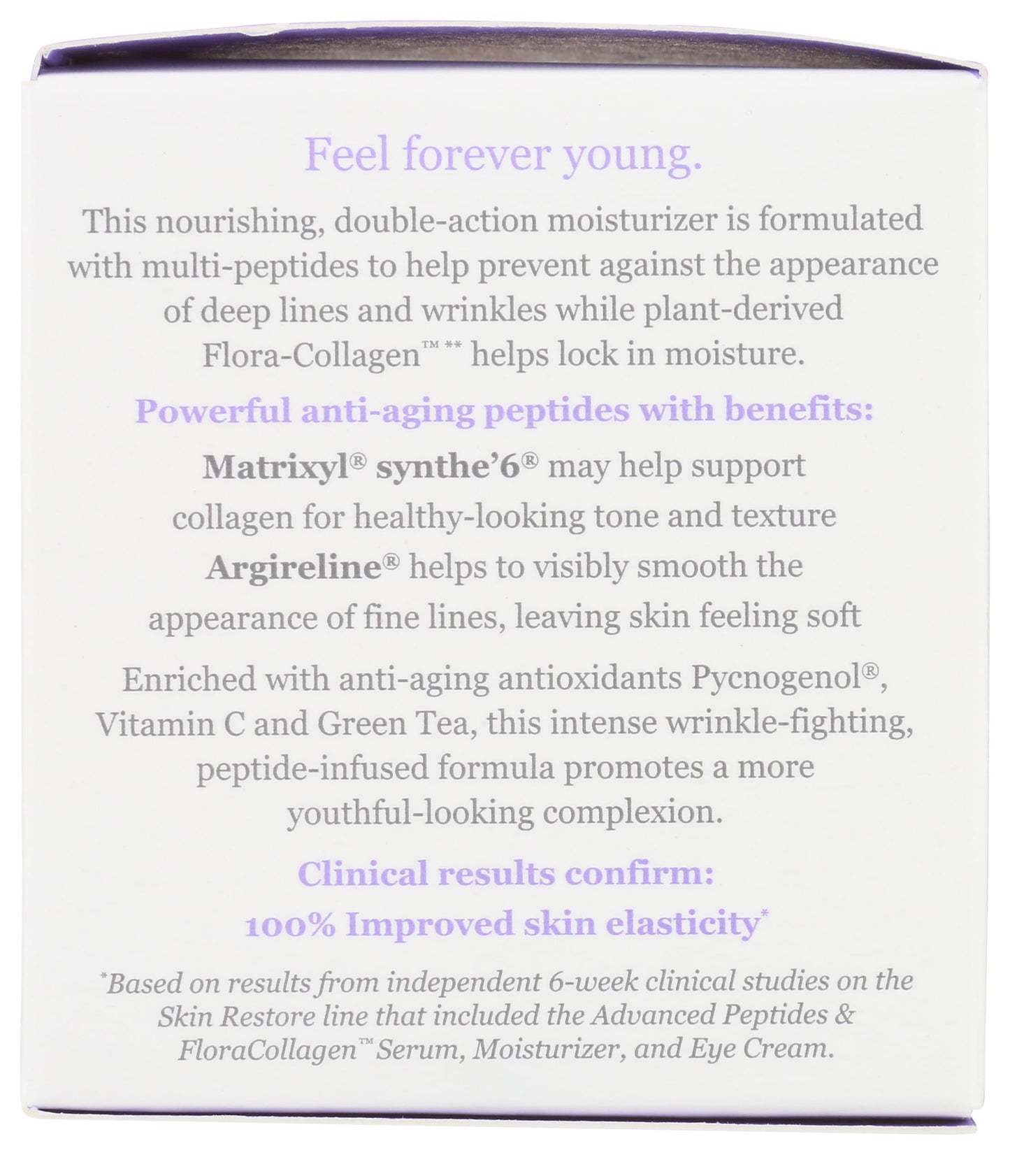 Derma E Advanced Peptides and Collagen Moisturizer – Double Action Face Cream with Peptide Complex – Intense Natural Collagen Moisture Day and Night Cream for Women, 2oz
