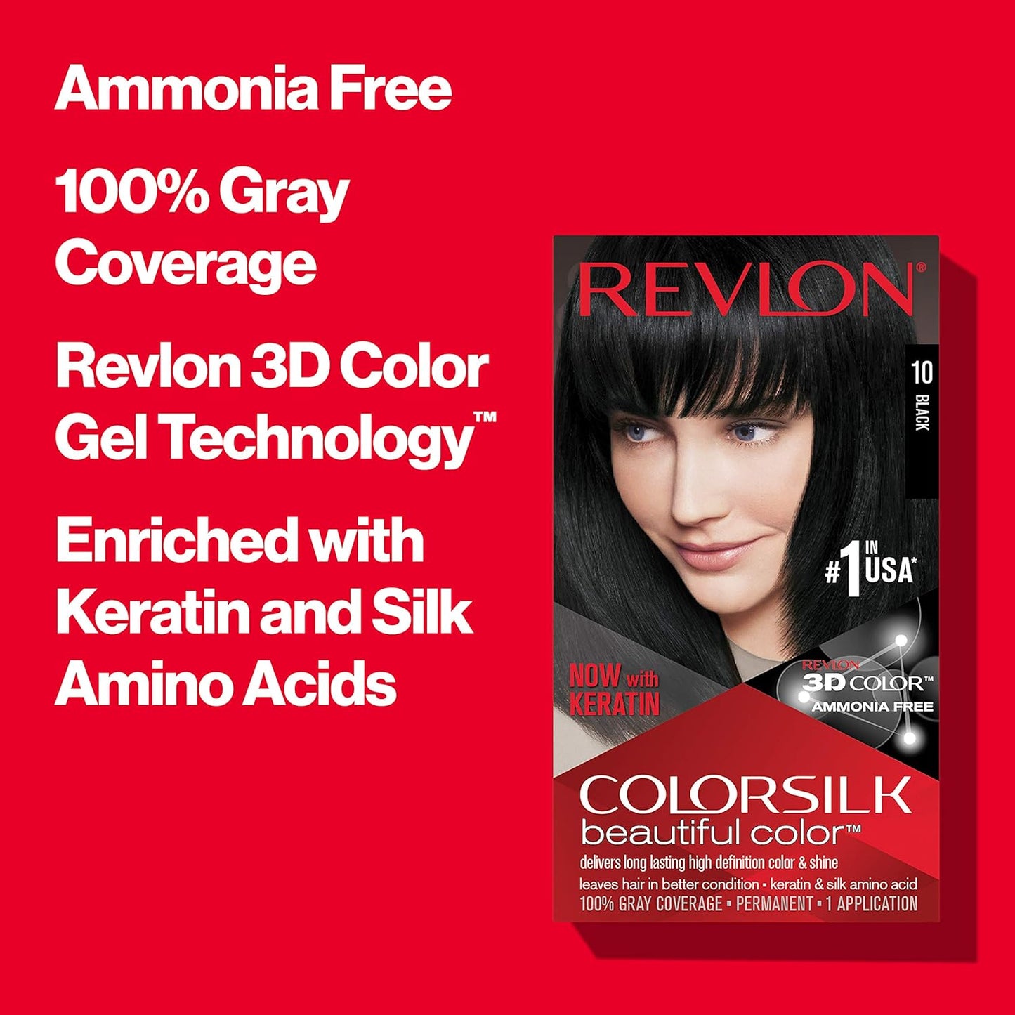 Revlon Colorsilk #51 Light Brown (Pack of 6)