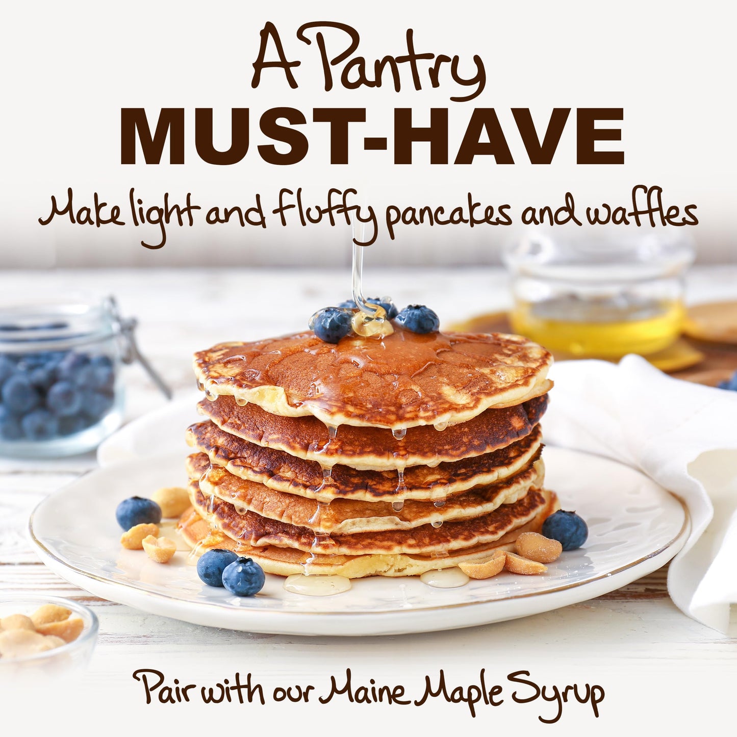 Stonewall Kitchen Buttermilk Pancake & Waffle Mix, 16 Ounces