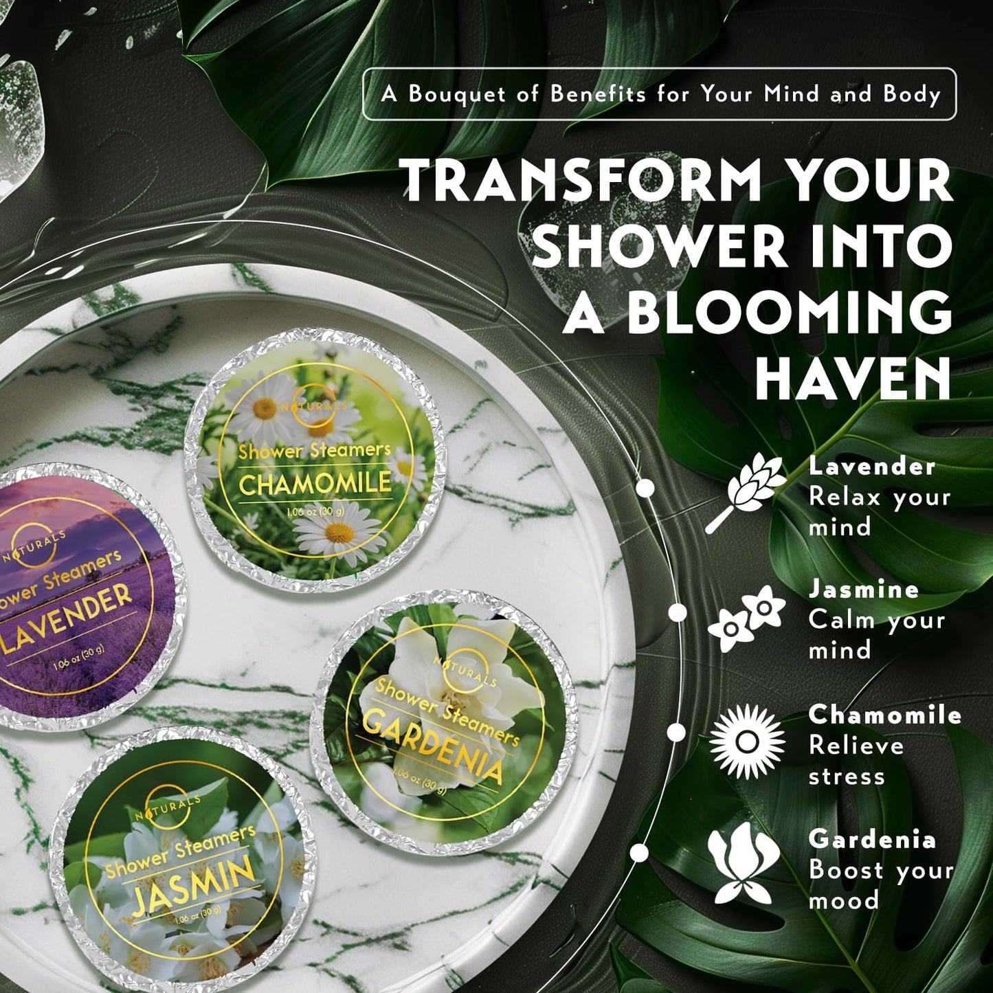 Shower Steamers Aromatherapy - Birthday Gifts for Women - Shower Bombs Aromatherapy, Spa Day Essentials, Relaxation Spa Gifts - Self Care Unique Gifts for Women and Men (Lavender 18 Count)