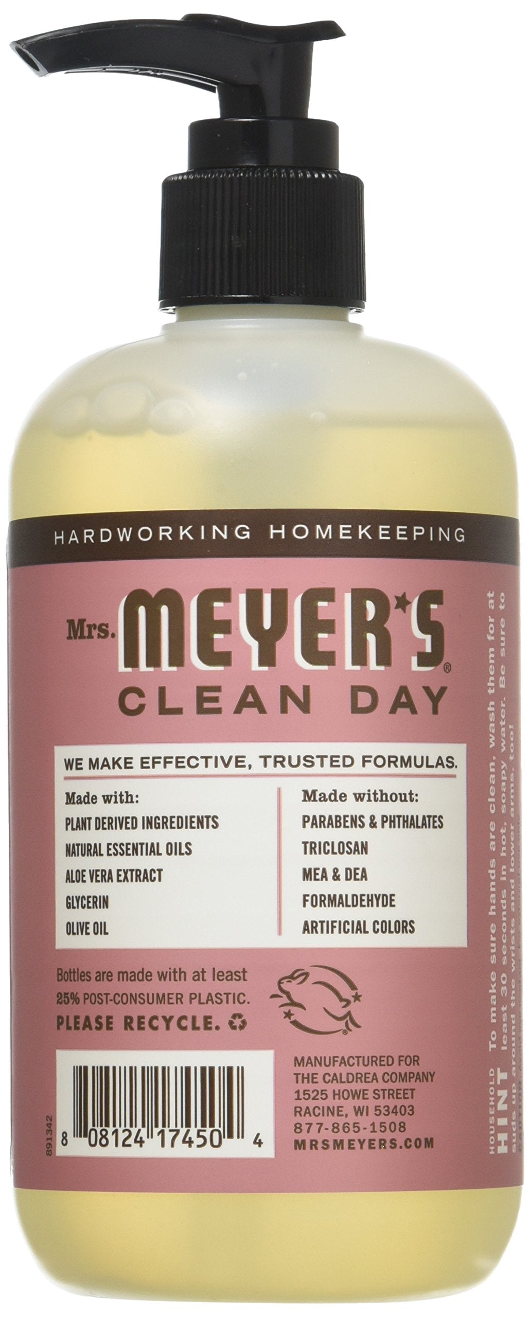 Mrs. MEYER'S Hand Soap Liq Rosemary 12.5 Fz