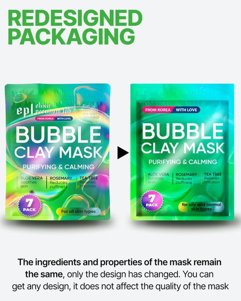 WONDER FAMILY Korean Carbonated Bubble Clay Mask for Face – Black Head Remover for Face – Deep Pore Cleansing Mask – Facial Blackhead Remover Mask – Pack 7 Korean Face Masks Skincare