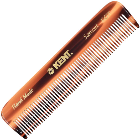 Kent 81T Beard & Mustache Comb Set - Travel-Friendly Grooming Kit Made in England