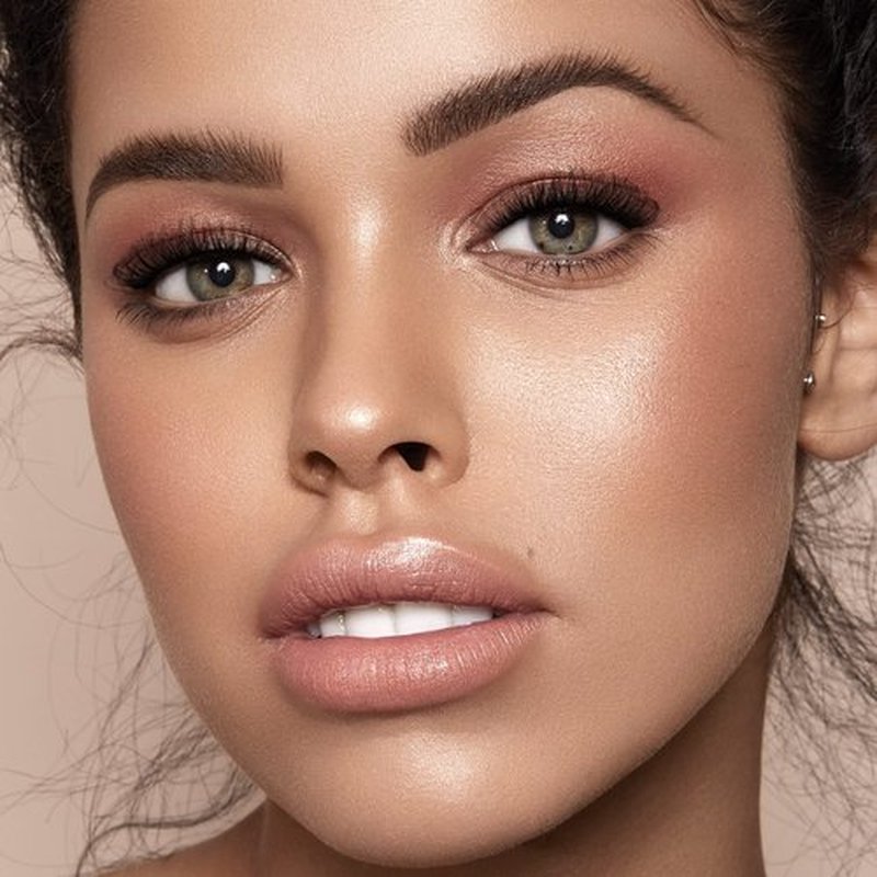 Newcally Russian Strip Lashes Mink Wispy Natural Look False Eyelashes Pack Manga Lashes D Curl Fluffy Volume Faux Mink Lashes Cat Eye Lashes Look Like Lashes Extension 14 Pairs