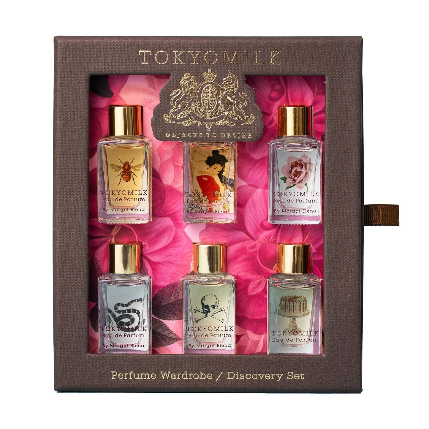 TOKYOMILK Eau de Parfum Discovery Set, 6 Mini Perfumes for Women in 0.23 oz