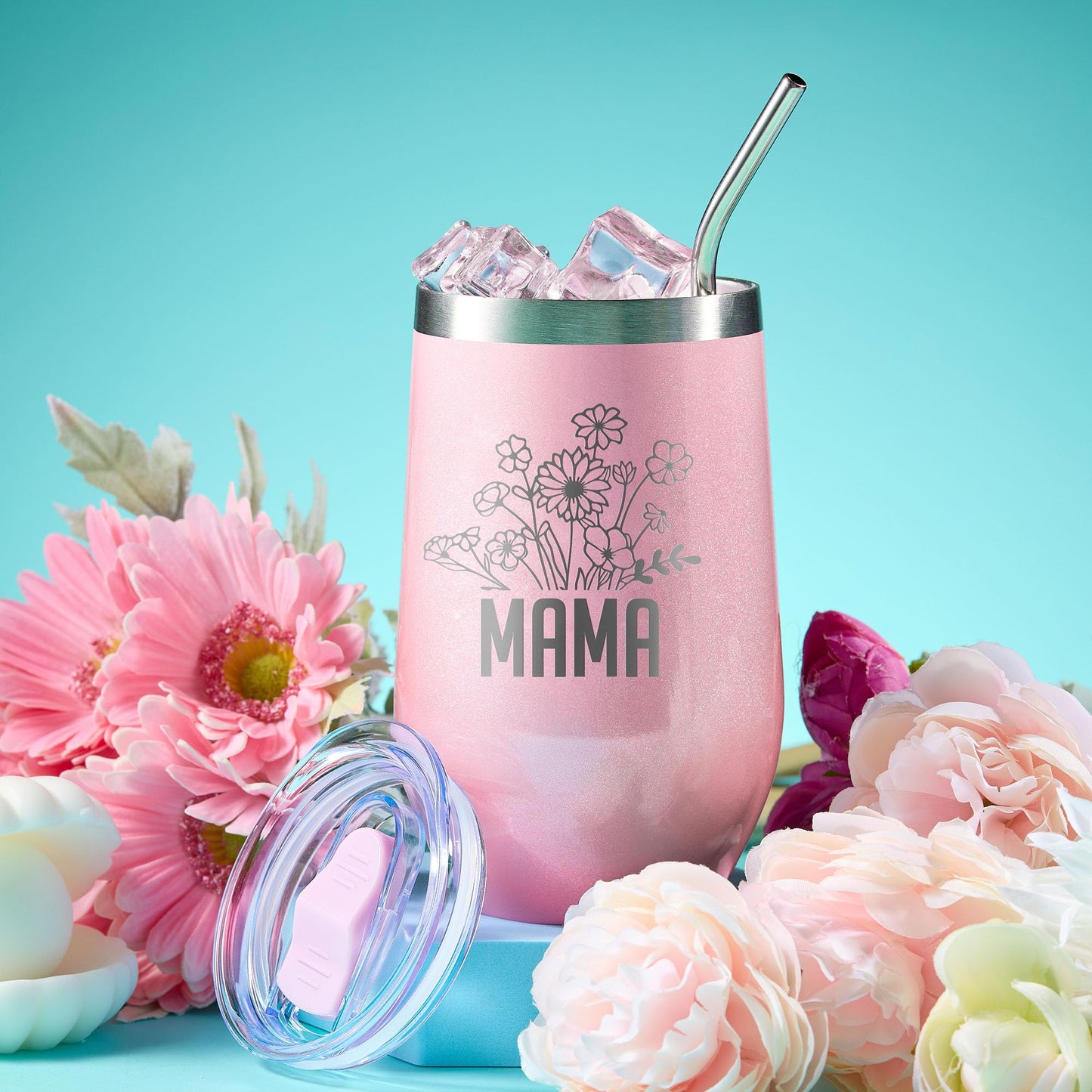 Mothers Day Gifts for Mom Grandma, Mom Birthday Christmas Gifts, Thoughtful Gift for Mother in law Step Mom, Best Mother's Day Gifts from Daughter Son Kids, Lavender Mom Spa GiftBasket Set
