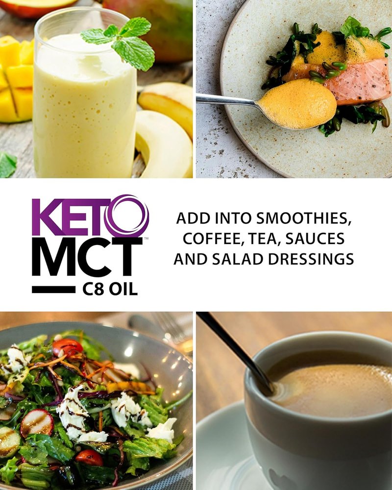 LifeSense MCT Oil - Keto-Friendly Coconut Oil Supplement | Boost Ketone Production, 32 oz