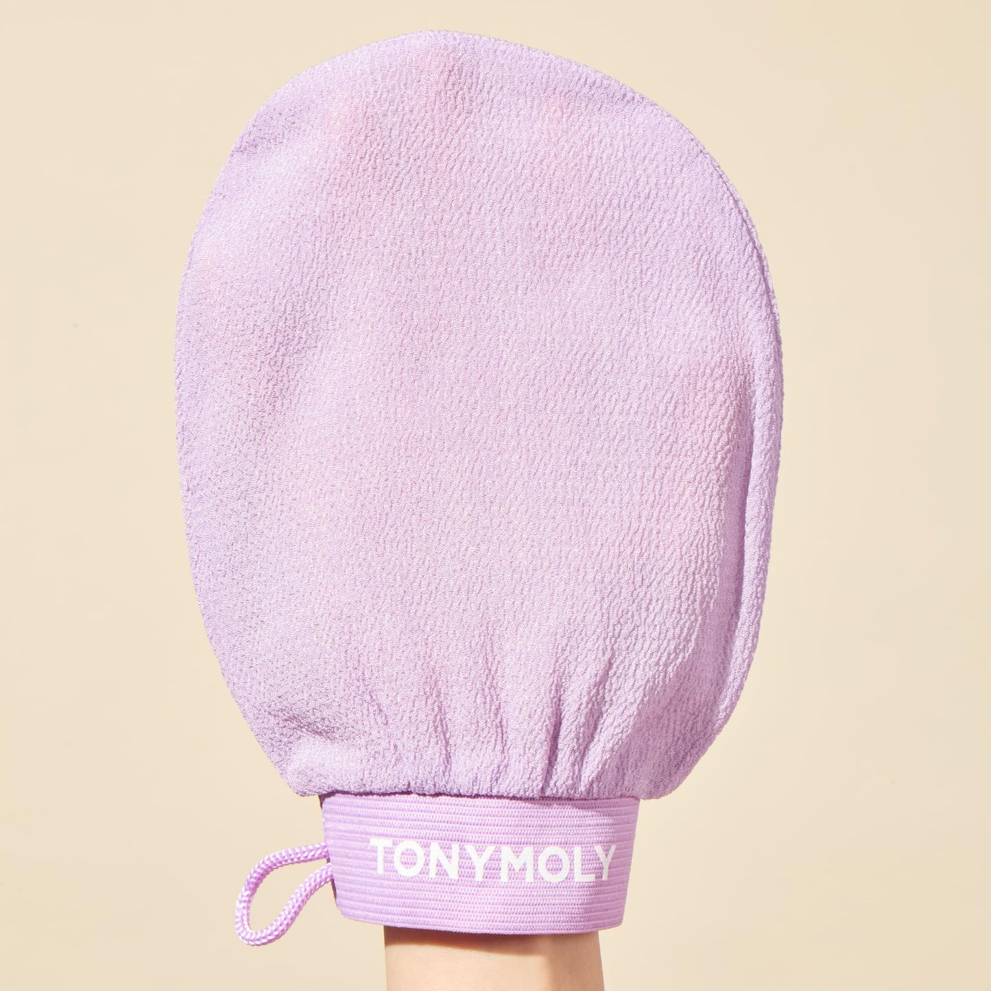 TONYMOLY Plum Bum K-Spa Exfoliating Glove – Korean Spa-Inspired Body Scrub Mitt for Deep Exfoliation, Smooth Skin & Glow, Reusable Biodegradable Viscose, 2 Pack