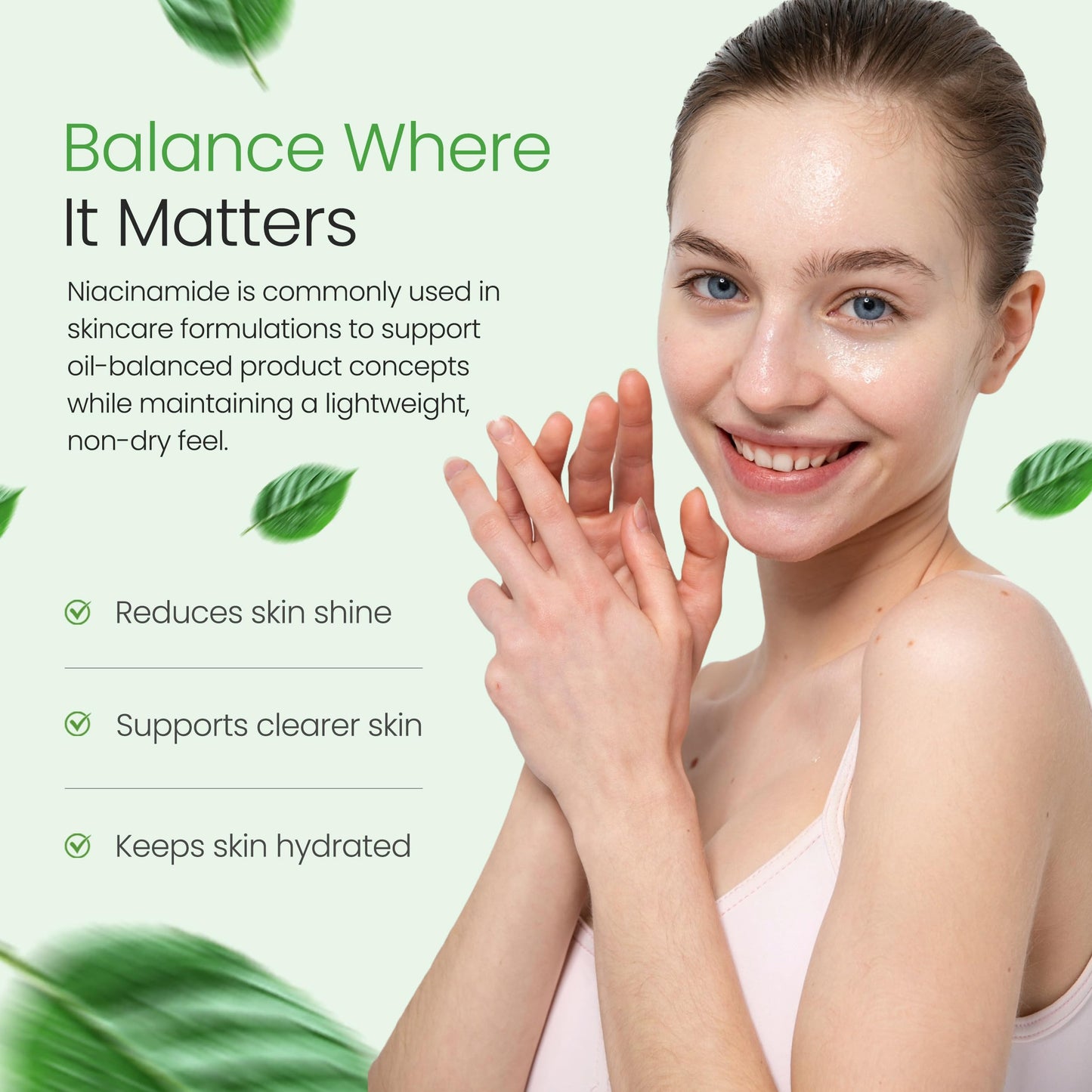 Talsen Chemicals Pure Niacinamide Powder for Skin Care (Vitamin B3) DIY Niacinamide Serum, Niacin Powder (2 Ounce / 56 Gram) Cosmetic Grade