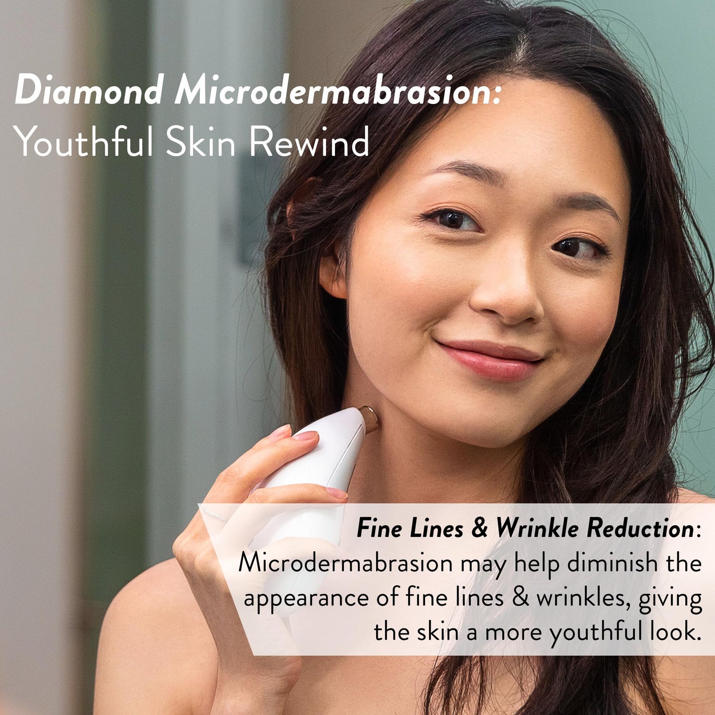 Microderm GLO Complete Skincare Package Includes Diamond Microdermabrasion System, Premium, Fine, Massage Tips, 10mm Filters 100 pack, Peptide Complex Serum & Sonic Facial Cleansing Brush (Silver)