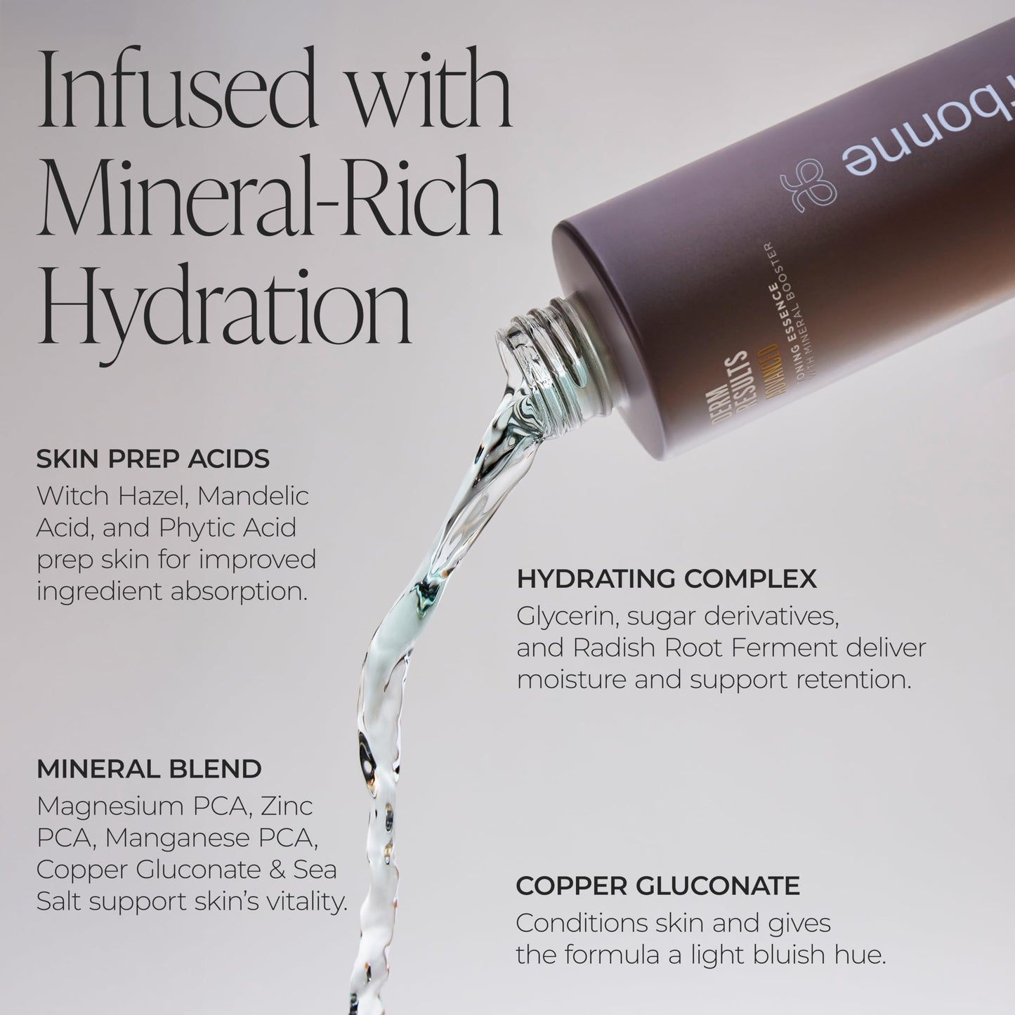 DermResults Advanced Toner with Mineral Booster by Arbonne 3.4 fl. oz.