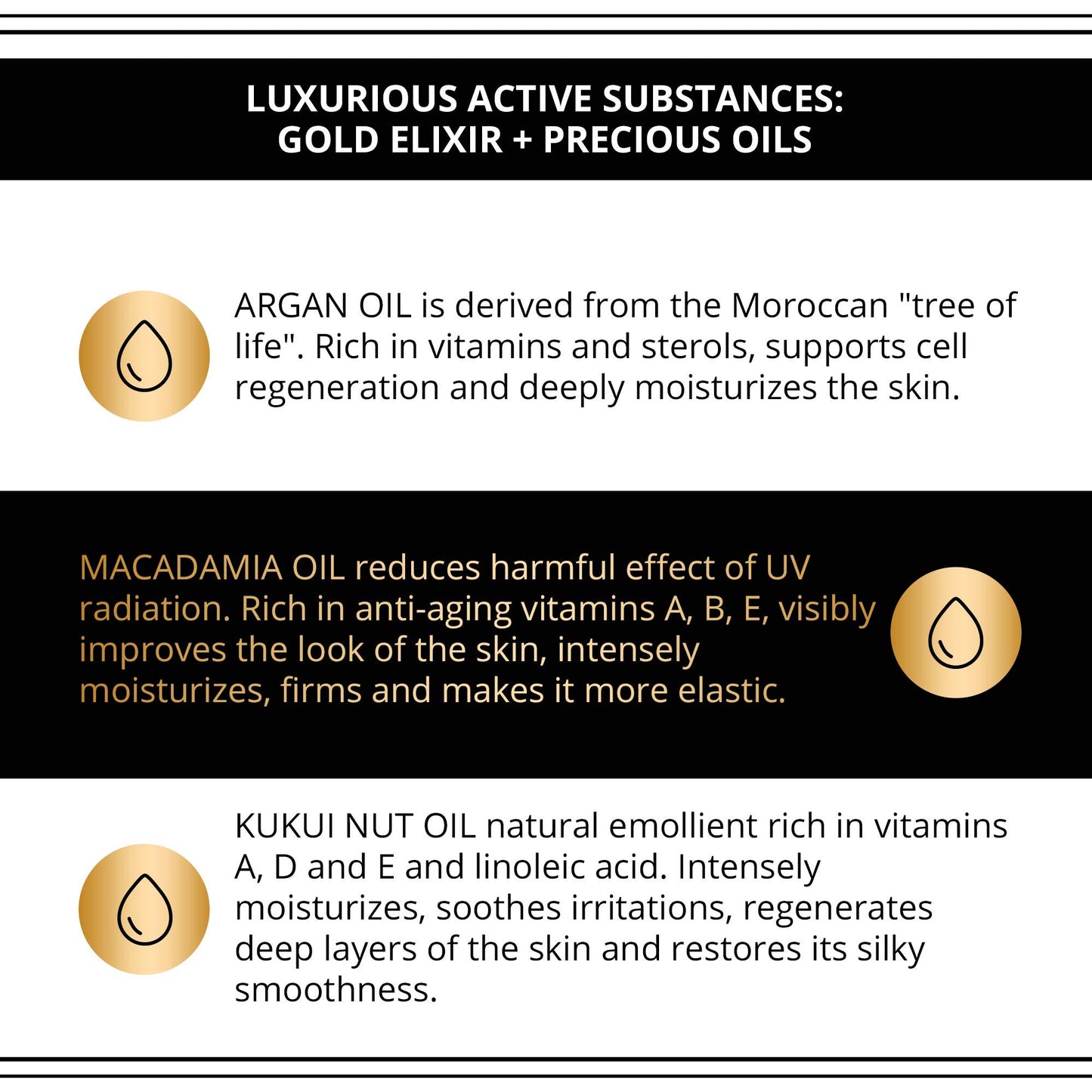 Gold Lift Expert Luxurious Multi Nourishing Cream Serum with 24k Gold Ages 50 and Above