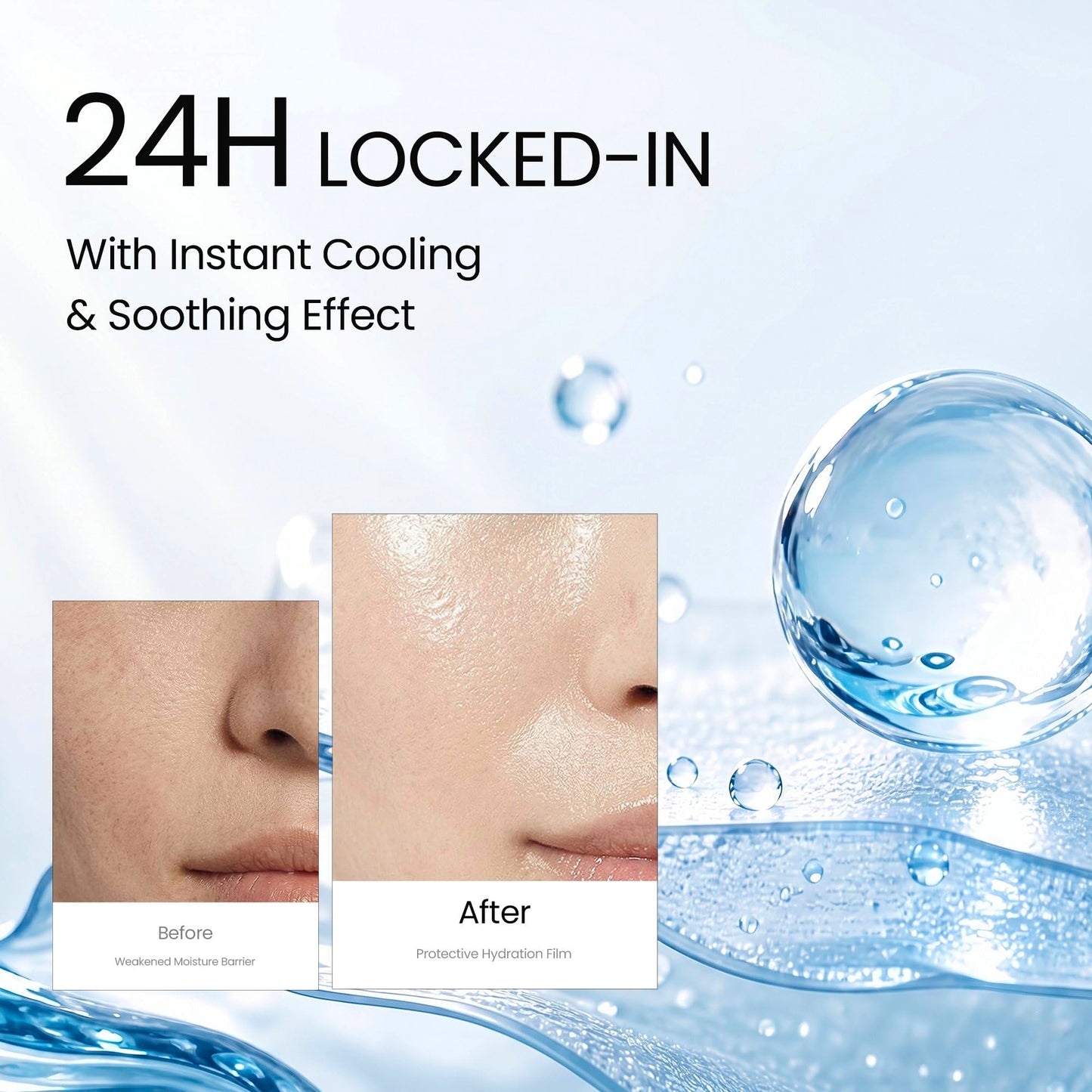 Cellimure Pepti-aging Collagen Gel Wrapping Mask - Cooling Gel to Film Peel Off Face Mask for Glass Skin Glow, Overnight Pore Tightening & Lifting, Korean Skincare, 2.37 fl.oz.