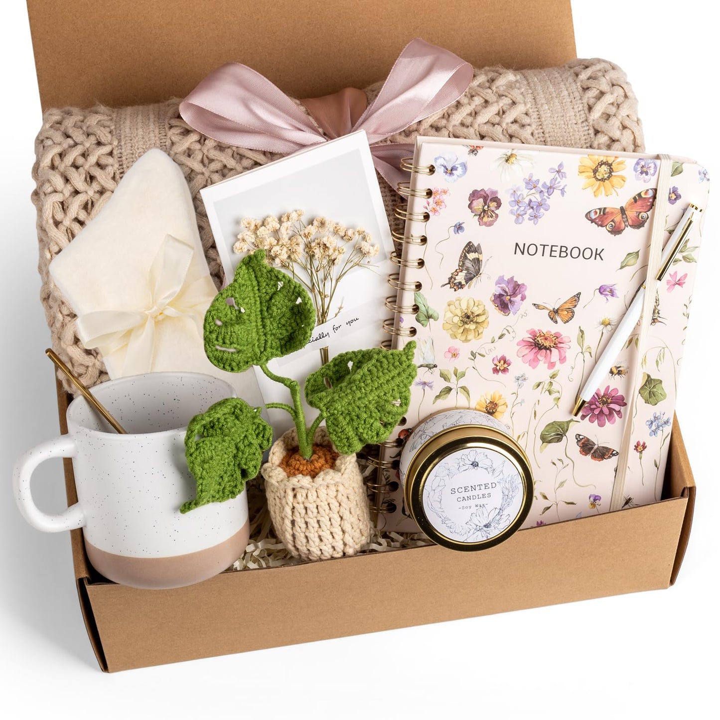 Mothers Day & Gift Baskets for Women, Birthday Gifts for Women, Self Care Gift Baskets Care Package, Thank You, Get Well, Sympathy Friendship Gifts for Mom, Grandma, Sister,Friends, Girls