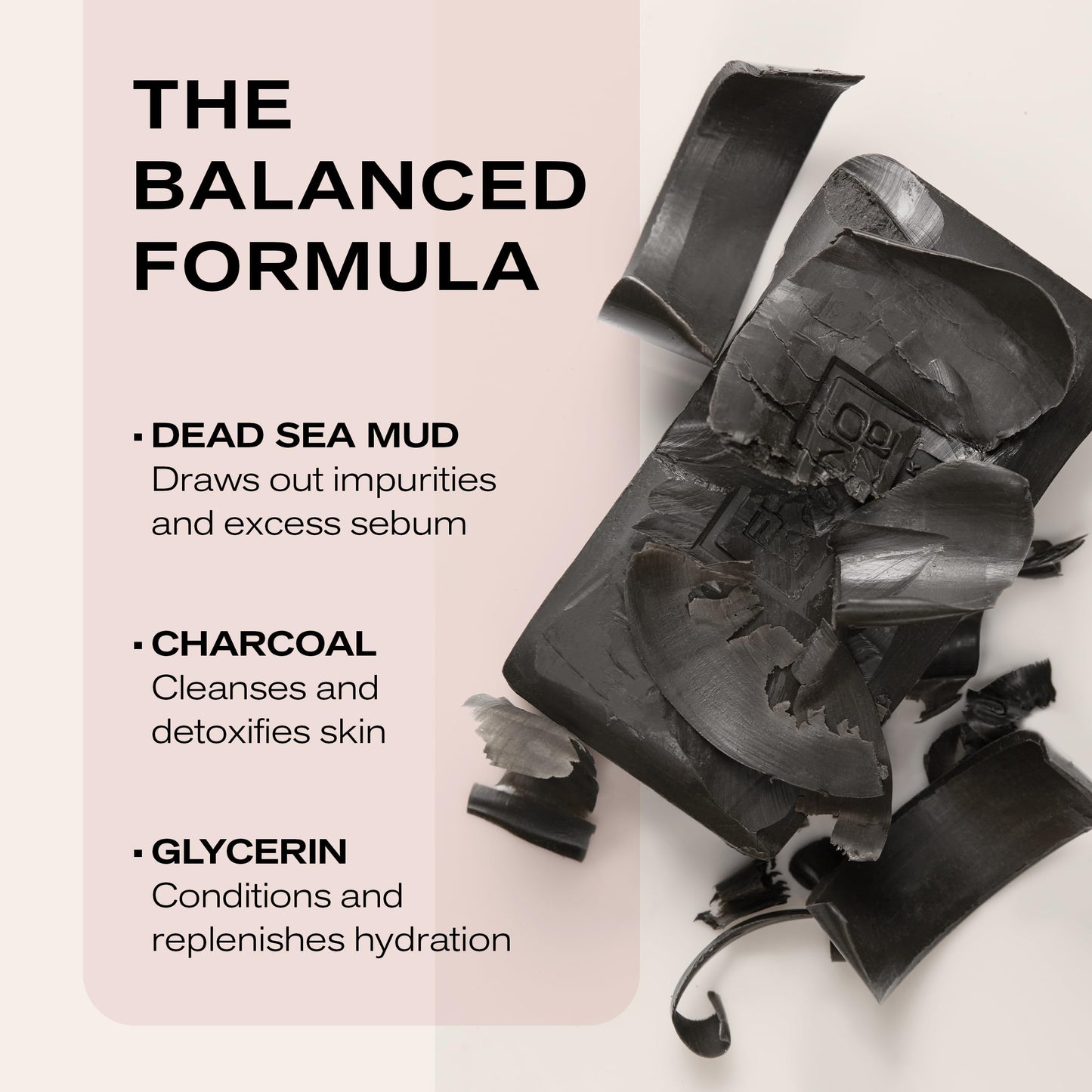 Erno Laszlo Sea Mud Deep Cleansing Face Wash Bar, Detox Charcoal Soap Bar with Dead Sea Mud, Removes Excess Oil, Unclogs Pores, Gently Exfoliates & Purifies Skin, For Oily, Blemish-Prone Skin, 3.4 oz
