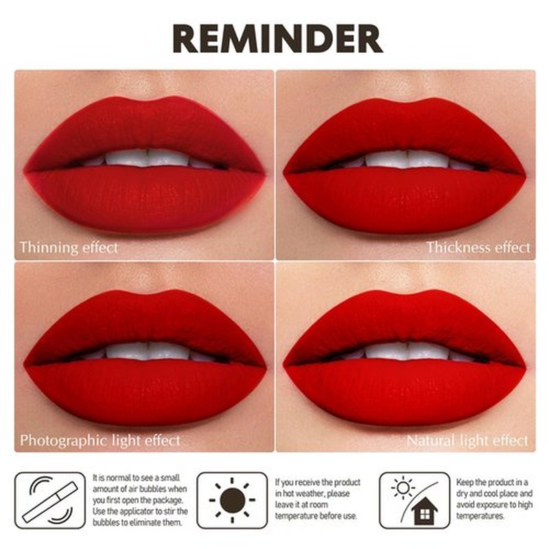 DE'MUMU Blue Lipstick Matte for Women, Super Stay Long Lasting Lipstick Smudge Proof No Transfer Liquid Lipsticks, Cruelty Free Lip Makeup (DM01 Blue Bomb)