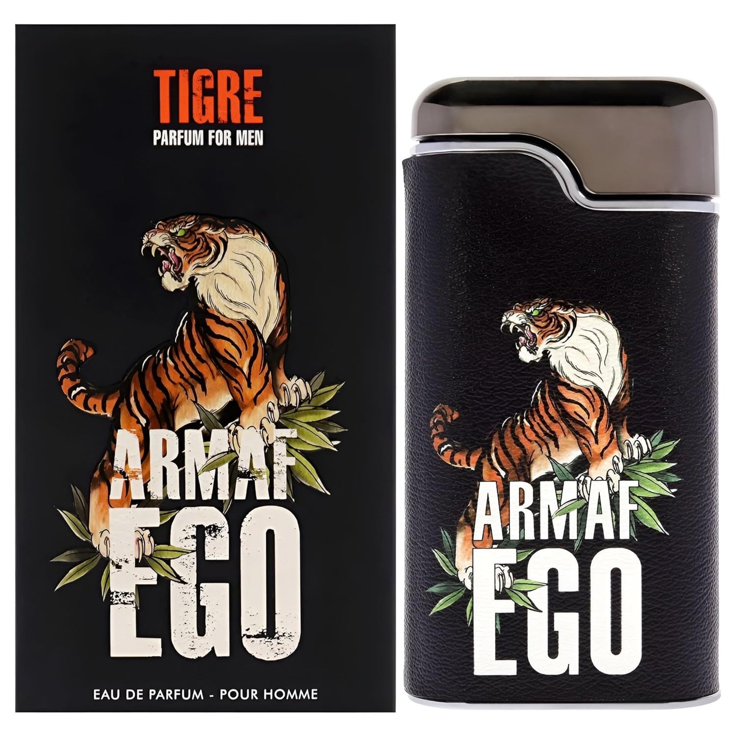 Ego Tigre by Armaf Men's Eau de Parfum - 3.4 oz Long-Lasting Fragrance