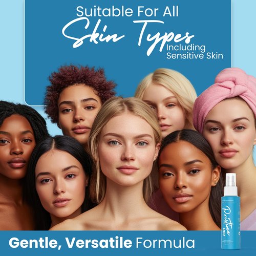 Pristine 1817 Hypochlorous Acid Spray 0.016% - Gentle, Versatile Mist for Face & Body