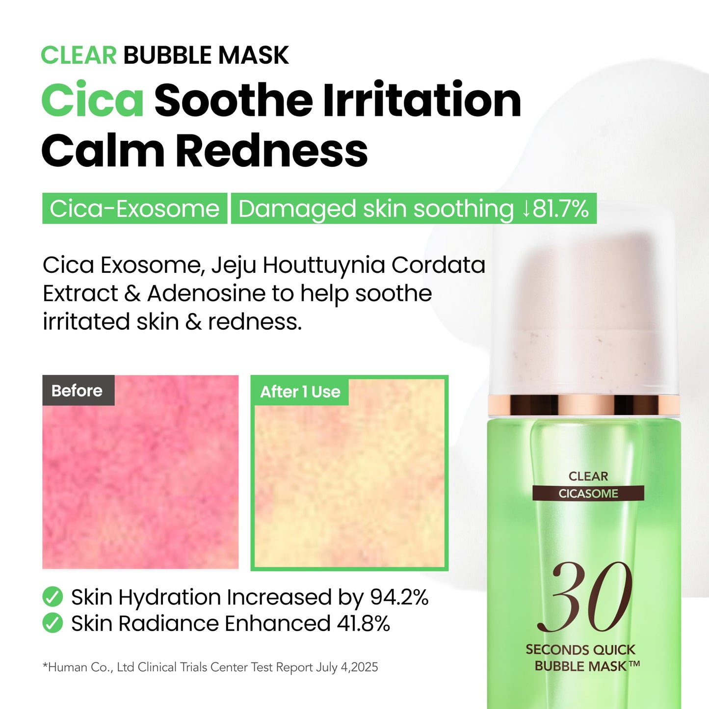 MENOKIN Glass Skin Full Set (5-in-1) 30 Seconds Quick Bubble Mask (Lift, Bright, Clear, Moisture, Repair) Firming, Brightening, Soothing, Moisturizing, Anti-Aging, Korean Face Mask, 3.21 fl oz Each