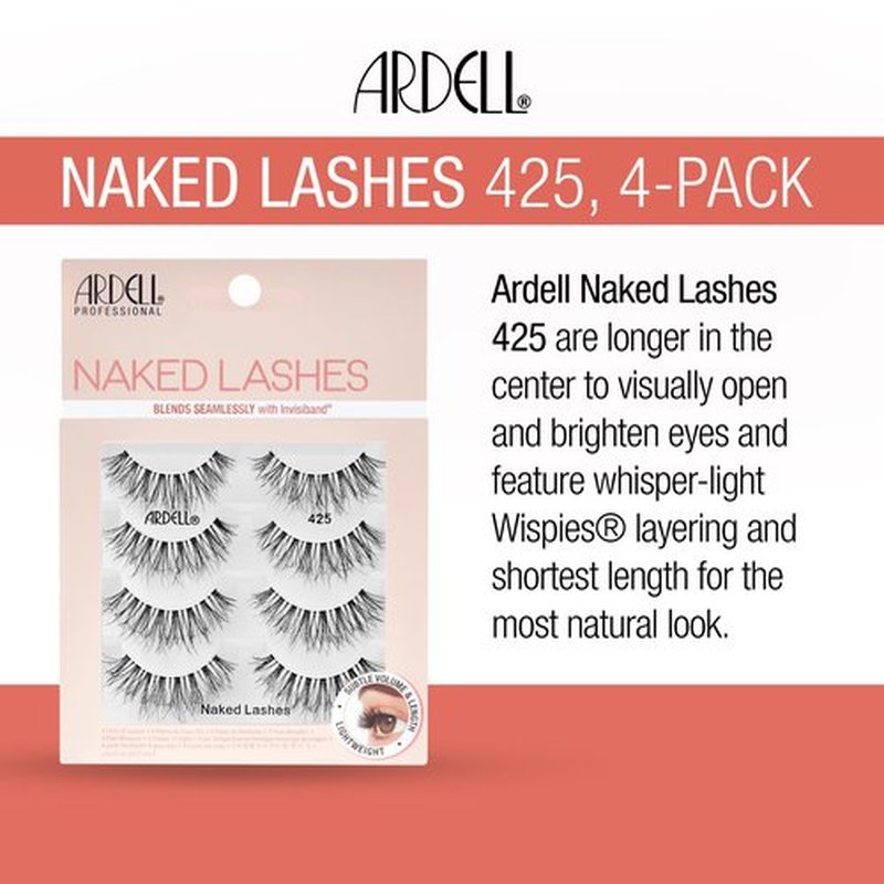 Ardell Naked 425, 4 Pairs
